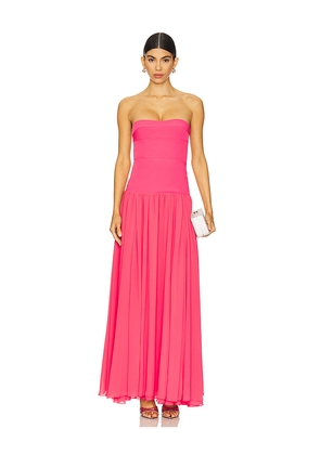 Lovers and Friends Margot Gown in Pink. Size L. Also in M, S, XL, XS, XXS.