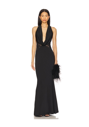 Nookie Lala Gown in Black. Size L. Also in M, XL.