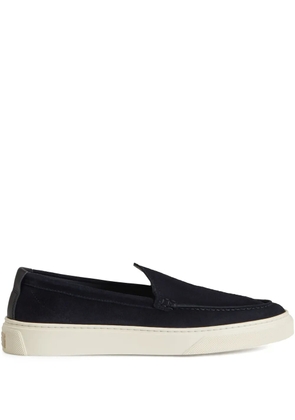 Woolrich slip-on suede loafers - Blue
