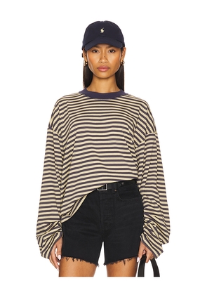 LIONESS Bloom Top in Beige. Size L. Also in XXS, XS, S, M, XL, XXL.