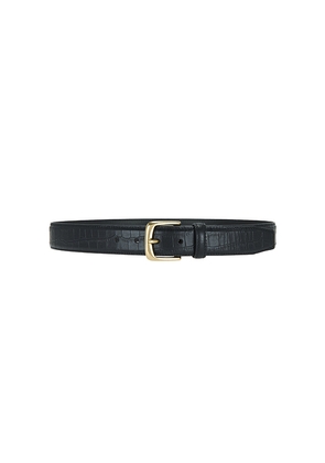 LAMARQUE x REVOLVE Croco Black Belt in Black. Size L. Also in M.