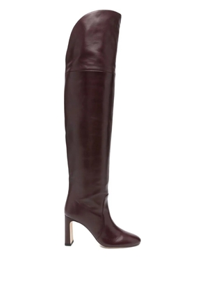 Stuart Weitzman 85mm Babette Over the Knee Tubo boots - Brown