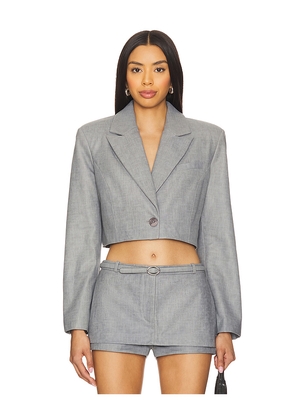 LAMARQUE Harmina Blazer in Grey. Size M. Also in S, XS.