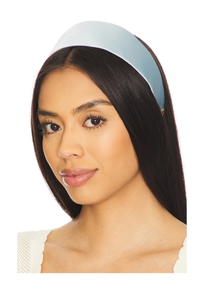 Lele Sadoughi Brigitte Headband in Baby Blue.