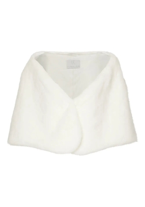 Unreal Fur Yasmine faux fur wrap - White