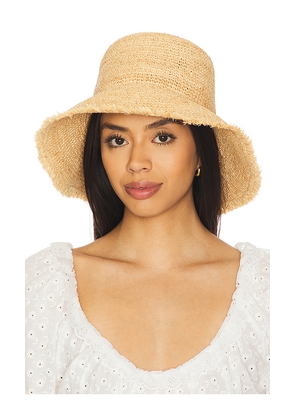 LSPACE Paco Bucket Hat in Tan.