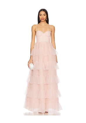 Lovers and Friends Alba Gown in Blush. Size L. Also in XL.