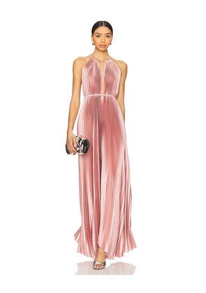 L'IDEE Boheme Gown in Mauve. Size 10/M. Also in 12/L.