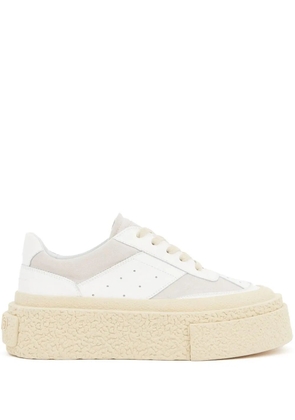 MM6 Maison Margiela chunky flatform sneakers - White
