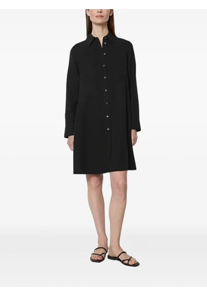 Marc O'Polo button-up shirt mini dress - Black