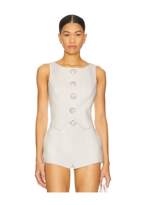 MAJORELLE Hadlee Top in White. Size L. Also in M, S, XL, XS.