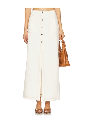 Nakedvice Mila Skirt in White. Size S. Also in XL.