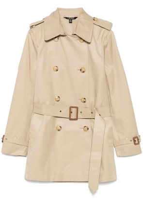 Lauren Ralph Lauren double-breasted belted trench coat - Neutrals