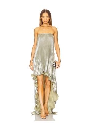 L'IDEE Feminite Dress in Sage. Size 10/M. Also in 12/L, 14/XL, 6/XS, 8/S.