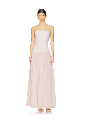 Lovers and Friends x Emma Rose Rebecca Gown in Blush. Size L. Also in M, S, XL, XS, XXS.