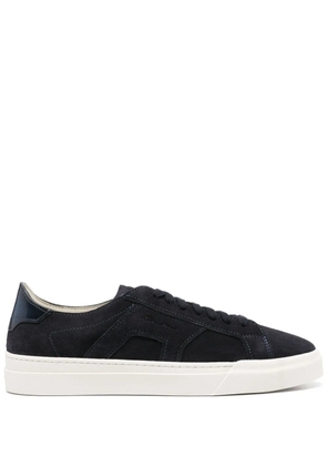 Santoni suede sneakers - Blue