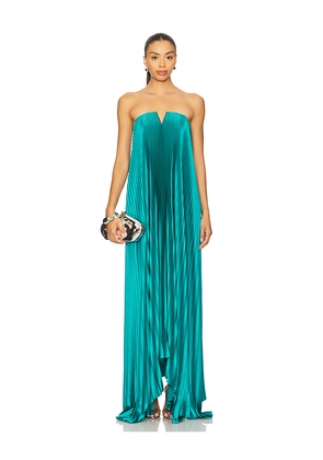 L'IDEE Black Tie Gown in Teal. Size 10/M. Also in 12/L, 6/XS, 8/S.