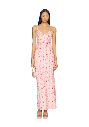 MORE TO COME Stacey Maxi Dress in Pink. Size L. Also in M, S, XL, XS, XXS.