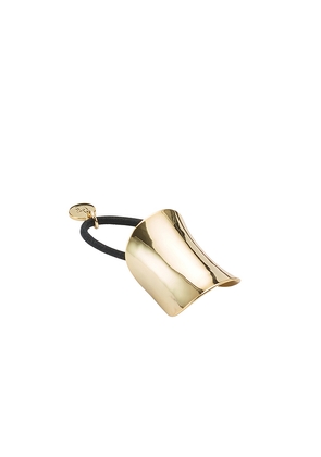 LELET NY Mini Hera Pony Cuff in Metallic Gold.