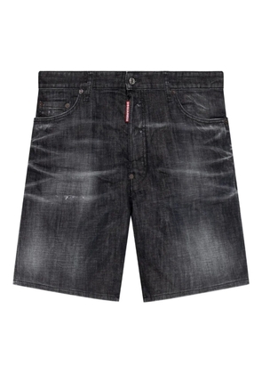 DSQUARED2 cotton shorts - 900 BLACK