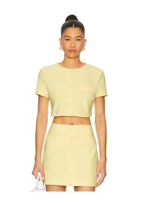 Lovers and Friends Reid Top in Yellow. Size L. Also in M, S, XL, XS.