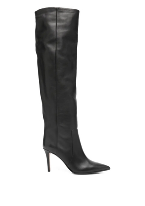 Fabio Rusconi 90mm pointed-toe knee-high boots - Black