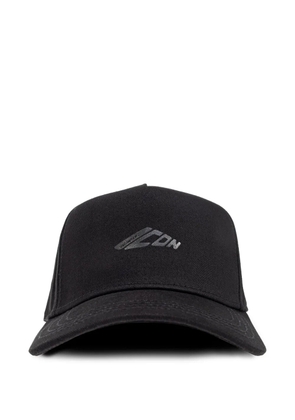 DSQUARED2 logo-print cap - Black