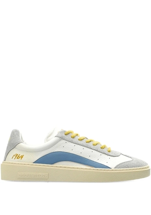 DSQUARED2 panelled lace-up trainers - White