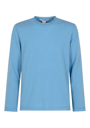 Comme Des Garçons long-sleeve crew-neck sweater - Blue