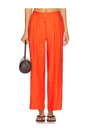 Nation Los Angeles Grayson Pant in Burnt Orange. Size L. Also in M, S, XS.