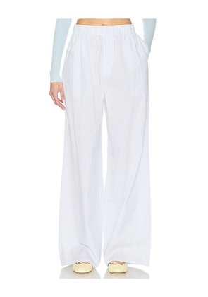 Lovers and Friends x Emma Rose Swift Pant in Baby Blue. Size L. Also in S, XL, XS, XXS.