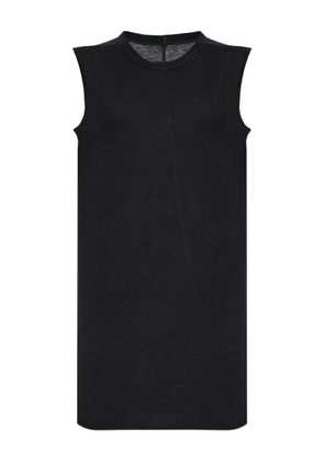 Rick Owens round-neck sleeveless vest - Black