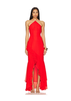 Lovers and Friends Tanya Gown in Red. Size M. Also in S, XL, XS, XXS.