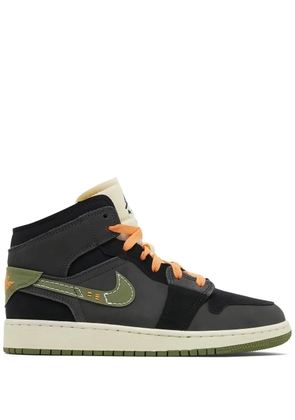 Jordan Air Jordan 1 Mid SE 'Craft Anthracite/Light Olive' sneakers - Black