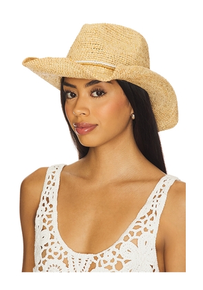 Nikki Beach Giselle Hat in Beige.
