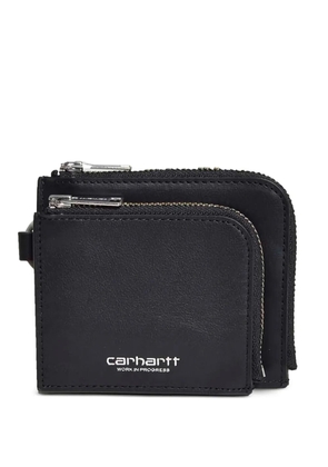 Carhartt WIP Double Vegas zip wallet - Black