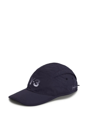 Y-3 logo-detail cap hat - Blue