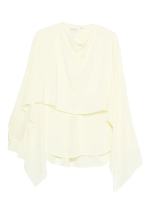 CALVIN KLEIN COLLECTION Kiki layered blouse - Yellow