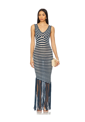 OSIS STUDIO Adria Dress in Navy. Size M. Also in S, XS.