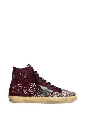 Golden Goose Francy LAB star-embellishment sneakers - Red