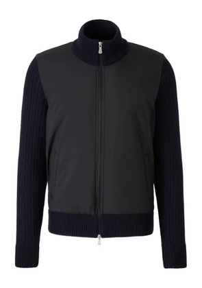 Gran Sasso ribbed-detail cardigan - Black
