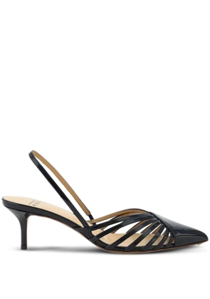 Francesco Russo slingback pumps - Black