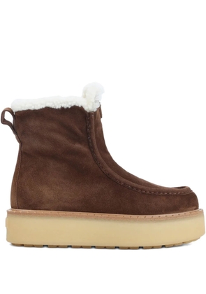 Prada suede ankle boots - Brown