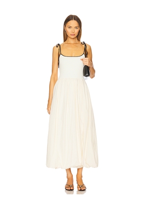 Line & Dot Jules Dress in Ivory. Size L. Also in M, S, XL, XS.