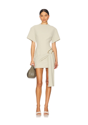 LIONESS Martini Mini Dress in Sage. Size L. Also in M, S, XS, XXS.