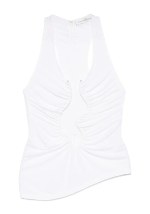 Christopher Esber Salacia ruched tank top - White