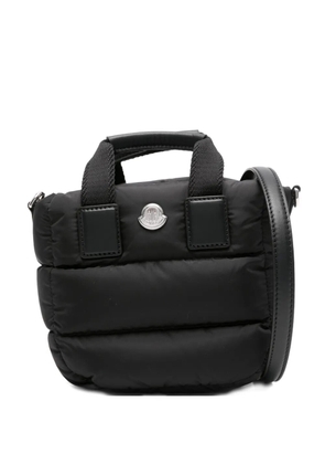 Moncler mini Caradoc quilted shoulder bag - Black