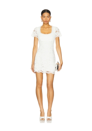 LIKELY Isa Dress in White. Size 12. Also in 4, 6, 8.