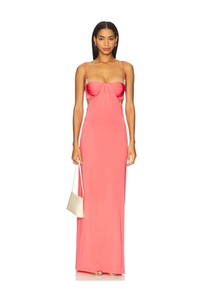 Lovers and Friends Samantha Gown in Coral. Size L. Also in M, XL.