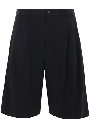 Black Comme Des Garçons Drill shorts